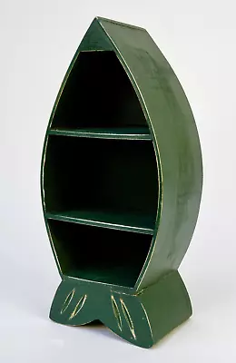 Vintage Fish Shaped Chachka Cubby Shelf 14 X6.5  Cool! • $12