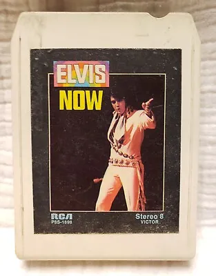 Elvis Presley Elvis Now 1972 Stereo 8 Track Tape RARE 1972 Imperials Untested • $10.96