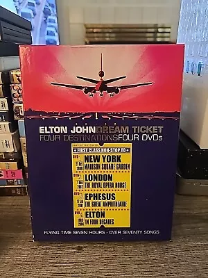 Elton John - Dream Ticket - DVD By Elton John - Over Seventy Songs • $10