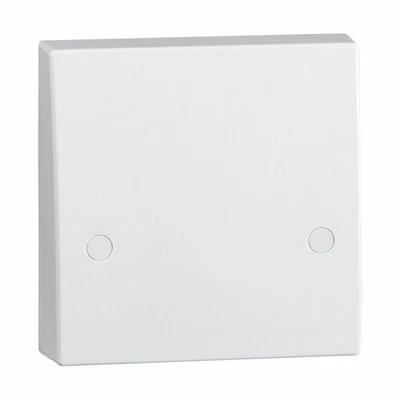 £8.07 • Buy Knightsbridge 45A 1 Gang Cooker Connection Unit White SN8340