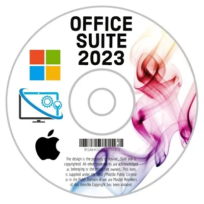 Office Suite 2023 Word Processor Spreadsheet Database DTP • £9.99