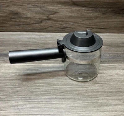 $14.99 • Buy Black Espresso Carafe & Lid 4 Cup Glass Krups Salton Melitta Cuisinart Mr Coffee