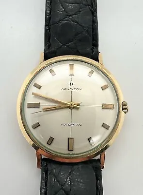 Vintage 1960s Men’s Hamilton 10k RGP Swiss Automatic Wristwatch  • $229