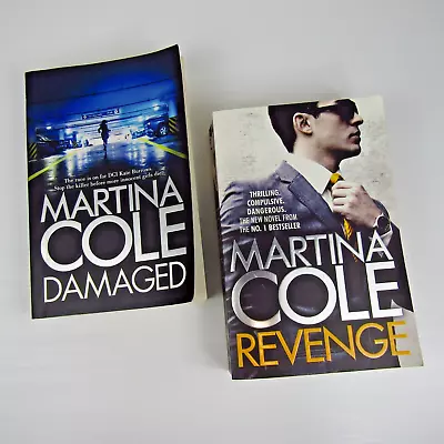 Damaged + Revenge: Large Paperback Novels By Martina Cole: Thriller Crime • $23.50