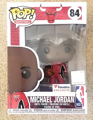 Funko Pop Chicago Bulls Michael Jordan Red Warmups 84 Fanatics Exclusive • $28.88