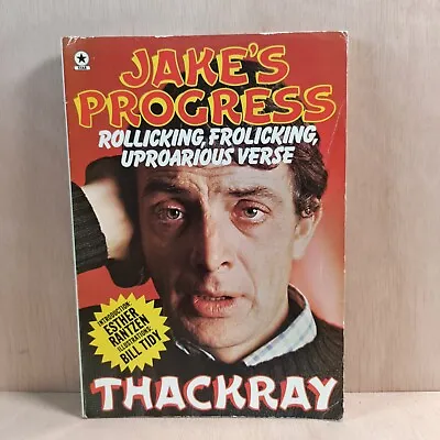 £40 • Buy Jake's Progress - Jake Thackray - 1977 Song Writer - Folk Singer - Paperback 