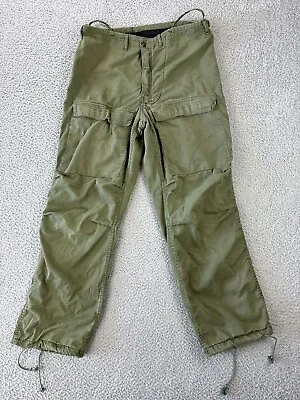 Vintage Army Military Chemical Protective Suit Pants Mens Small Trousers 1977 • $25.12