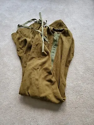Original Ww2 1944 Us Military Wool Sleeping Mummy Bag - Dated 4/3/1944 • $34.99