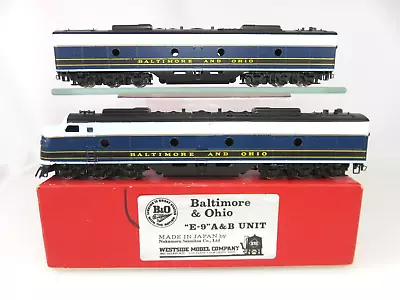 Westside Models Brass HO Scale B&O Baltimore & Ohio EMD E-9 A&B Units Painted • $195