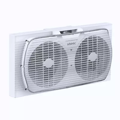 9  3-Speed Twin Window Fan With Removable Bug ScreenFully AssembledA • $27.40