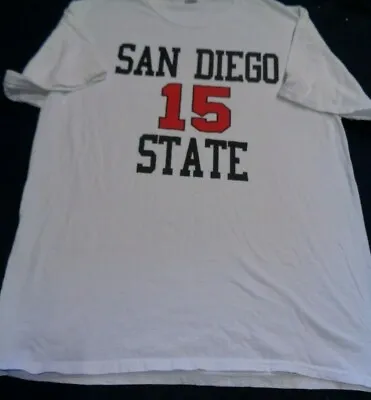$21 • Buy San Diego State Sdsu Aztec Leonard Retirement Jersey Retirement Shirt Size Large