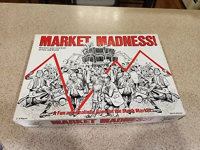 Vintage Market Madness Board Game Brigitta’s Imports Rare. • $19.99