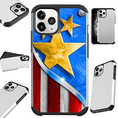 Fusion Case For IPhone 12/Mini/Pro Max Phone Cover US METALLIC STAR • $13.50