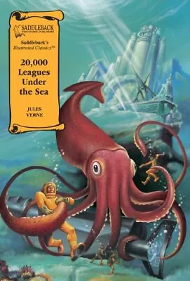 20000 LEAGUES UNDER THE SEA GRAPHIC NOVEL (SADDLEBACK'S By Jules Verne NEW • £20.49