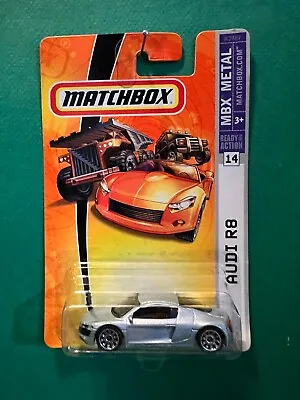 Matchbox 2007 Audi R8 1/64 Diecast Mint On Card LV2 BX54 • $5.85