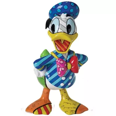 Disney By Britto - Donald Duck Figurine Large Stone Resin 20cm Height • $118.95