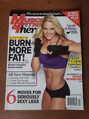 Muscle & Fitness Hers Magazine Sept/oct 2012 Nicole Wilkins Raechelle Chase • $19.99