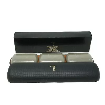 Trussardi Men's Luxury Case Perfumed Soap 3x100g • £94.11