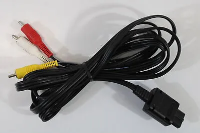 Nintendo OEM RCA AV Cable SNES N64 Super Famicom Gamecube SFC GC Official Cord • $14.99