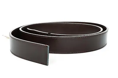 Burberry 284263 Belt Briar Chocolate 32 (80) NO BUCKLE • $191.25