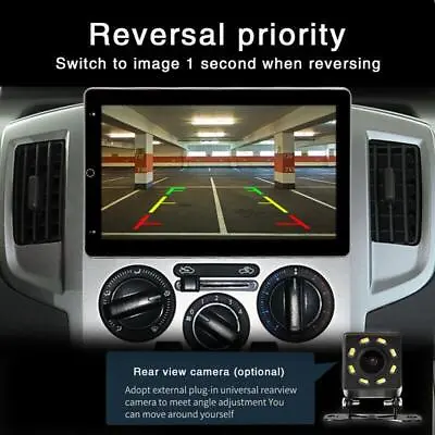 Car Radio Touch Screen Navigation Dash Kit 10.1  Bluetooth Car Stereo Head Unit • $290