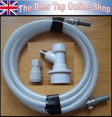 £12 • Buy JG 3/8  Stem PVC Beer Gas Line With Ball Lock Disconnect For Cornelius Corny Keg