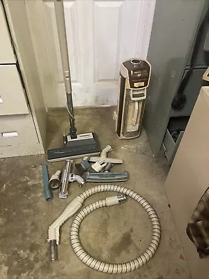 Vintage Electrolux Olympia One Canister Vacuum Cleaner 1401-B W/ Power Nozzle • $194.99