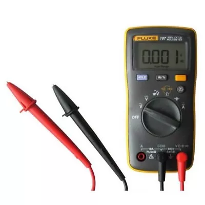 £107.99 • Buy Brand NEW Fluke 107 Palm Size And Easily Carried Digital Multimeter CAT III 600V