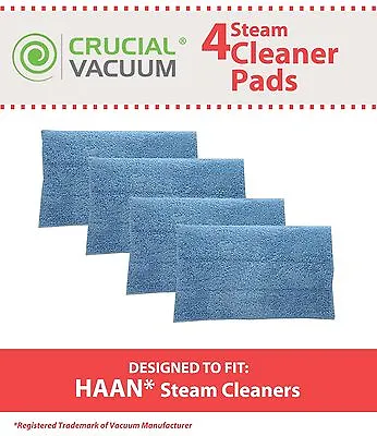 4 REPL HAAN SI-25 Mop Pads Fit SI-25 SI-40 SI-60 SI-70 Part # RMF2 RMF2P RMF2X • $21.50