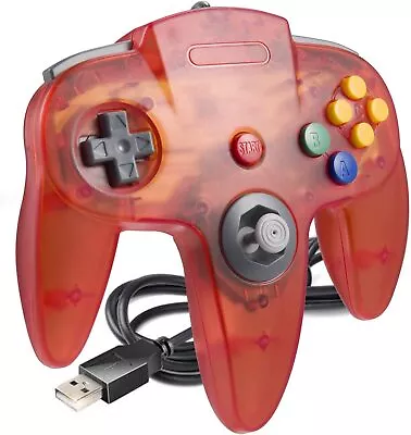 Plug & Play N64 PC Game Joystick Wired USB Controller For Raspberry Pi Emulation • $15.99