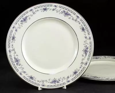 Minton Bellemeade Group Of 2 Salad Plates With Floral Accents • $42.88