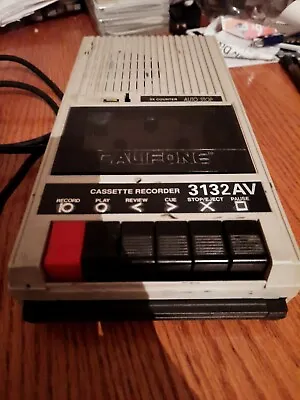  Vintage Califone Portable Cassette Recorder And  Player Tested & Works  • $40