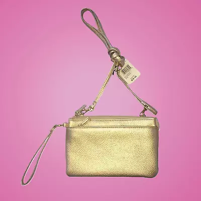 Gold Mundi Brady RFID Wallet Purse Phone Crossbody Bag  • $37.67