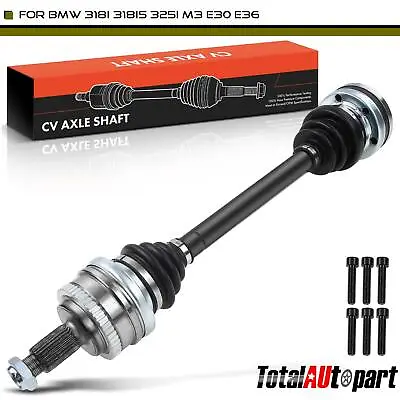 Rear Left Or Right CV Axle Assembly For BMW 318i 1991-1992 318is 325i 325is M3 • $69.99