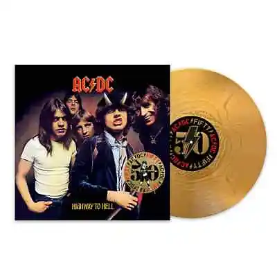 AC/DC - Highway To Hell (50th Anniversary) Gold Coloured Vinyl LP • $61.93