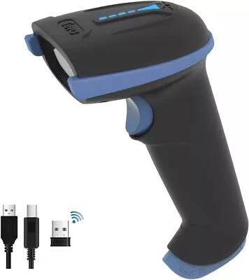Tera 1D 2D & QR Rechargeable Barcode Scanner Reader Wireless Or Wired D5100 • $24.99