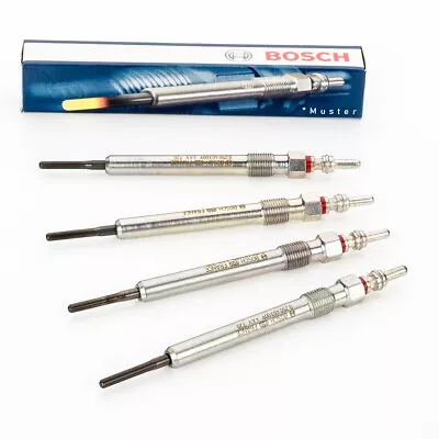 4x Glow Plug Original Bosch Duraterm 02502025 For Honda Civic LAND ROVER • £121.86