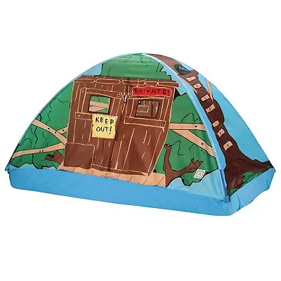 Pacific Play Tents 19791 Kids Tree House Bed Tent Playhouse - Fits Full Size ... • $60.33