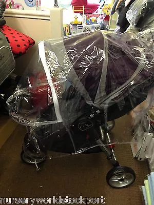 PVC Raincover Rain Cover Fits Babyjogger Baby Jogger City Mini Single Zip Access • £24.99