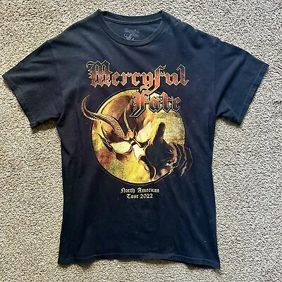 Mercyful Fate 2022 US Tour T-Shirt MEDIUM RARE Out Of Print King Diamond Oath • $66.66