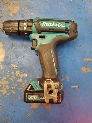 Makita HP331D 10.8v Combi Hammer Drill With One 2Ah BATTERY • £35