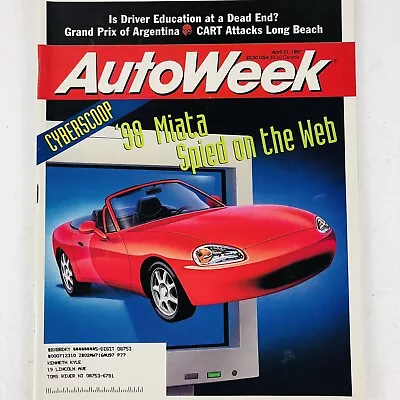AutoWeek Magazine April 21 1997￼ Dakota Sport F–150 Mazda Miata￼ • $11.04