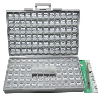 AideTek 144 Values 0805 Size 100pc/Value 14400pcs SMD SMT 1% Sample Resistor Kit • $130.66