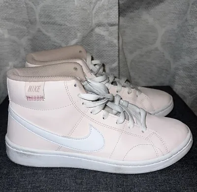 Nike Court Royale 2 Mid Womens Size 8.5 Sneakers Light Soft Pink No Box • $35