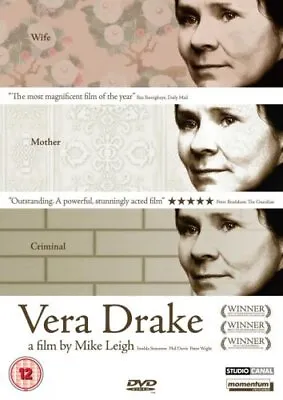 Vera Drake DVD (2005) Imelda Staunton Leigh (DIR) Cert 12 Fast And FREE P & P • £1.95