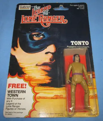 1981 Gabriel 3.75  Action Figure ~ Tonto ~ From The Legend Of The Lone Ranger • $34