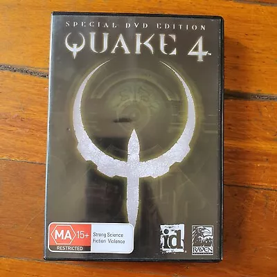 Quake 4 Special DVD Edition 2005 Box Windows PC CD Game  • $24.88