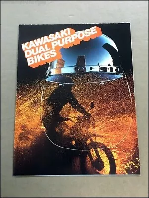 1977 Kawasaki KE175 KE250 KE100 KE125 LM100 Motorcycle Bike Brochure Catalog • $39.96