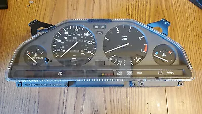 BMW E30 325e 325es Early Instrument Cluster Gauges Speedometer Dashboard • $225