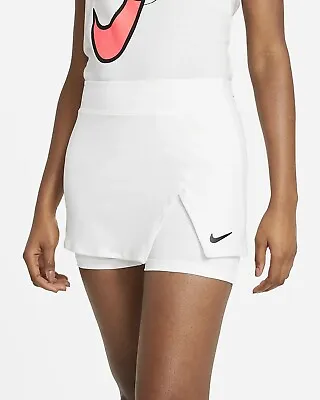£29.75 • Buy Nike Court Victory Women’s Tennis Shorts - White/Black - Medium - M - CV4729-100